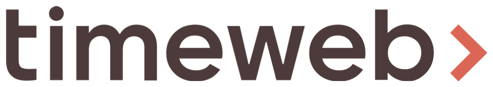 Логотип Timeweb